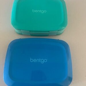 Bentgo Green and Blue Lunch Boxes